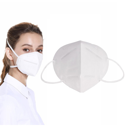 Maschera protettiva antipolvere pieghevole monouso N95