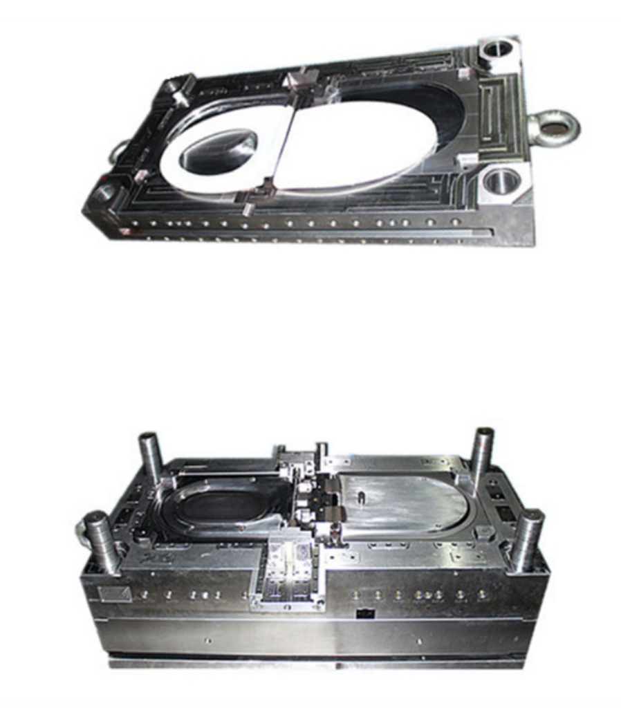 Molde de plástico para la tapa del baño de inyección