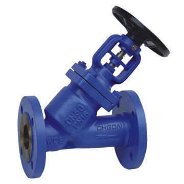 Angle Type Globe Valve, Energy-saving