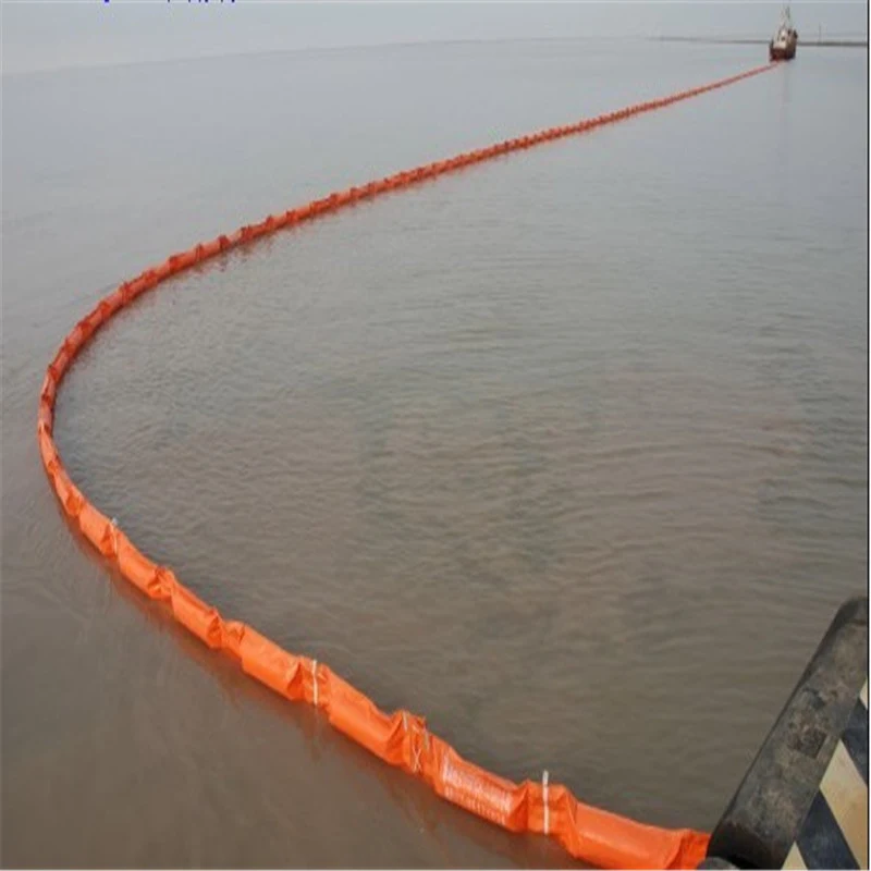 Floating Trash Boom for Lake Sargassum, PVC Floating Seaweed Boom