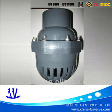 PVC foot valve