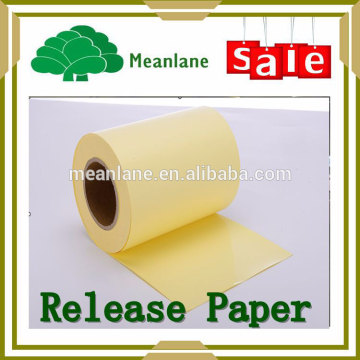 one side silicone coated release paper