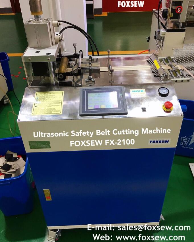 Ultrasonic Tape Cutting Machines FOXSEW FX-2100 & FOXSEW FX-2200 -7