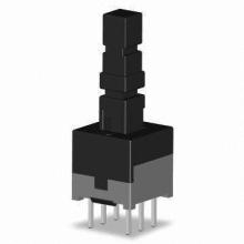Pushbutton Switch with Long Keystroke, 30V DC, 0.1A Rated Voltage