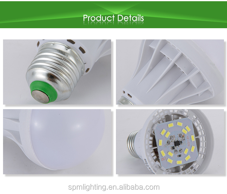 Best price a60 bulb e27 7w led lighting bulb