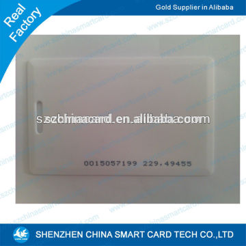 High quality! Printable em4100/tk4100 rfid plastic pvc 125khz proximity id cards
