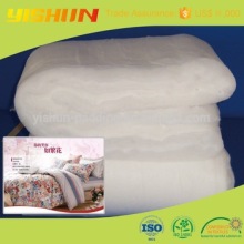 Cotton batting lining for home textile with 100% polyester fiber