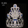 2018 Blue Rhinestone Big Pageant Crown
