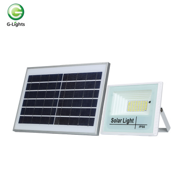 Lámpara de inundación led solar ip66 100w de altos lúmenes