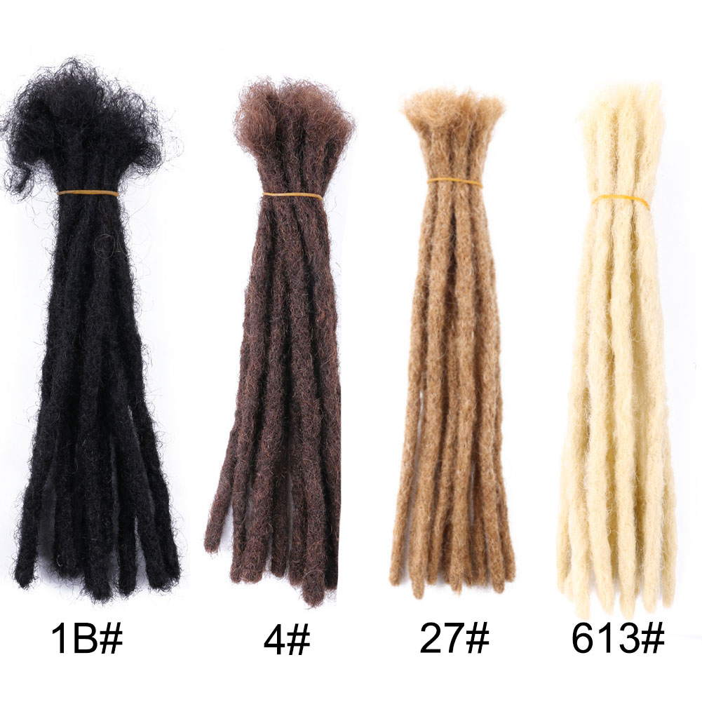 Hot sell 20 Inch  Crochet afro kinky hair extensions Afro Kinky Dreadlocks Human Hair dreadlock