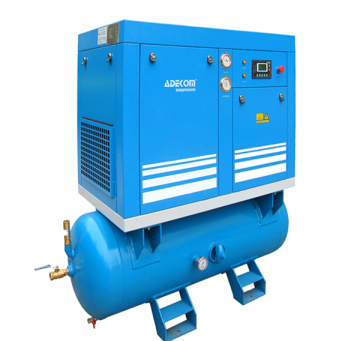 Horizontal 250L Tank Electric Rotary Air Compressor