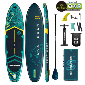 Custom Free Design Inflatable Surfboard on Paddle Board SUP