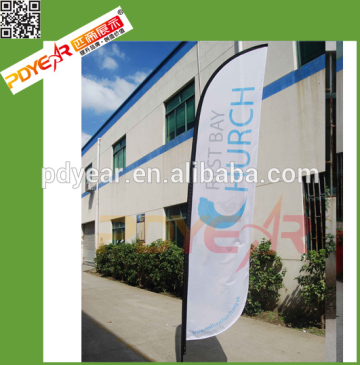 customized promotional beach flag