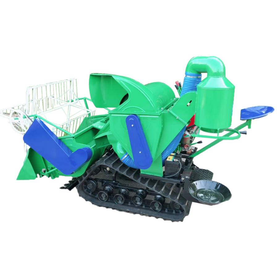 New Small Mini Rice Wheat Wheat Combine Harvester