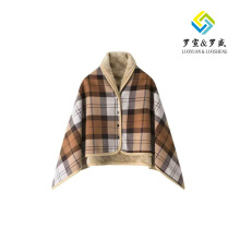 First Sight Zongge Plaid Felt Blanket