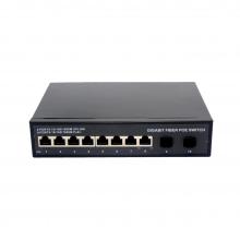 8 ports Ethernet Poe Switch 2 SFP FTTX