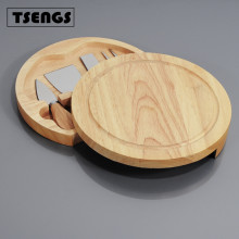 Cheese Board Set with 4 Piece Cheese Serving Utensils