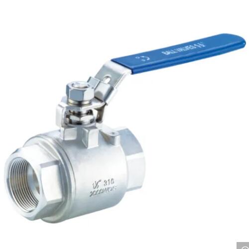 2pc npt thread din m3 ball valve