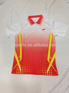 A variety of clothing styles badminton