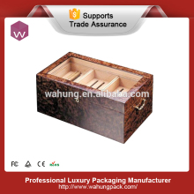 Luxury antique wooden cigar display boxes for sale