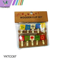 Hair Fancy Decorative Wood Accessories Hair Clips