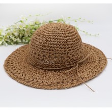 Good quality white beautiful ladies hats for straw hats