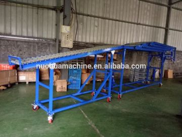 extendable container unloading equipment/ container unloading conveyor