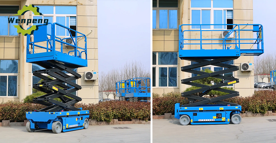 Wheel Electric Scissor Lifts Wheel Electric Scissor Lifts