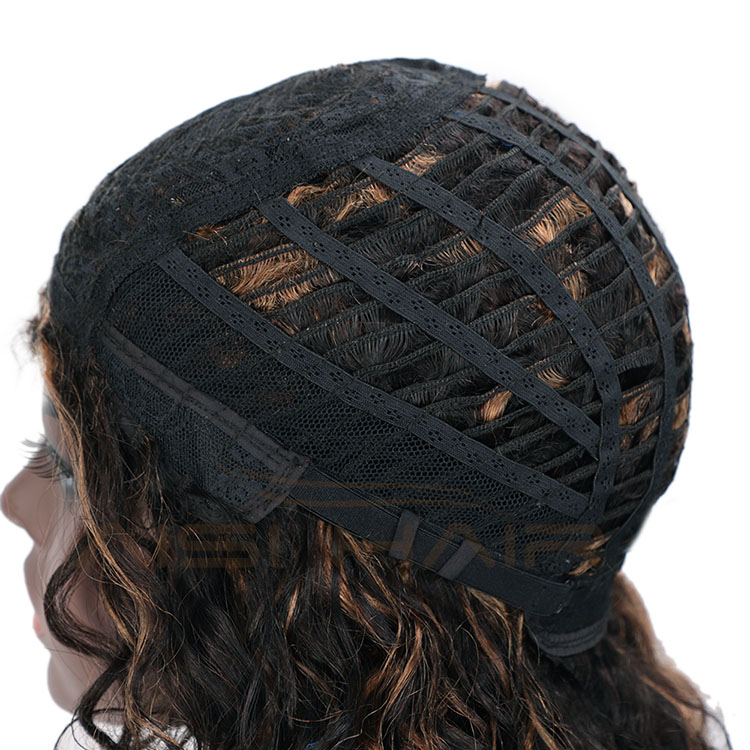 Aisi Hair Wholesale Cheap Mixed Brown Afro Curly Wave 100% Unprocessed Brazilian Human Hair Wig For Black Women