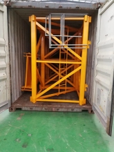 Fast erecting QTZ80-6012-6T tower crane