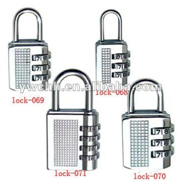 Gym cabinet combination lock