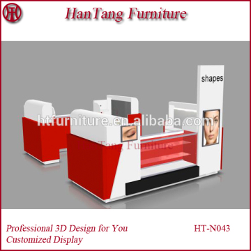 Salon mall design eyebrow kiosk