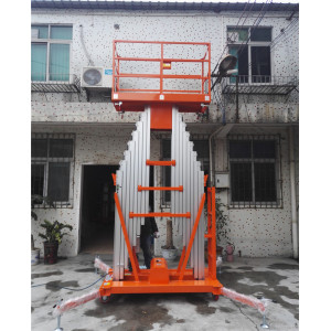 Pelantar Kerja Aluminium Mast Portable Single