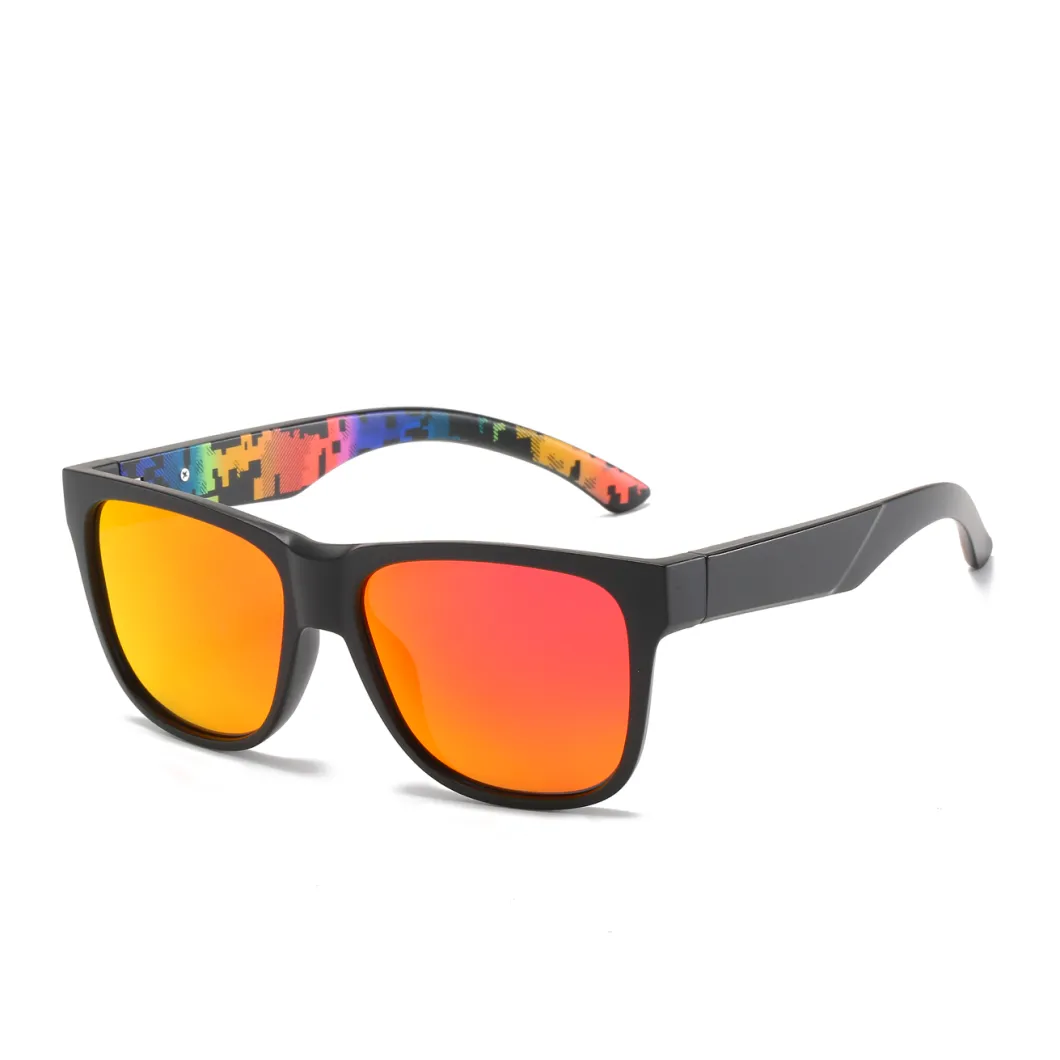 2020 Low MOQ Unisex Inside Printing Sports Sunglasses