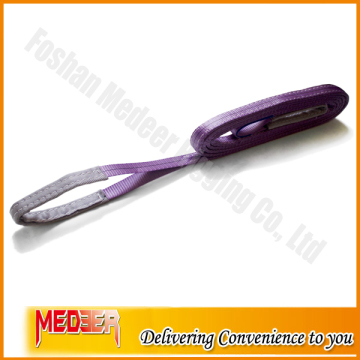 Eye & Eye polyester webbing slings 1T