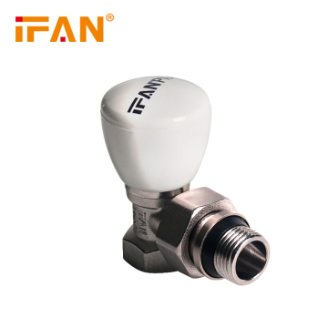 High-Quality White Brass Radiator Valve: The 81212A Model
