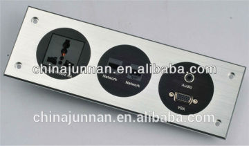 Multifunctional multimedia network wall socket for Different Use