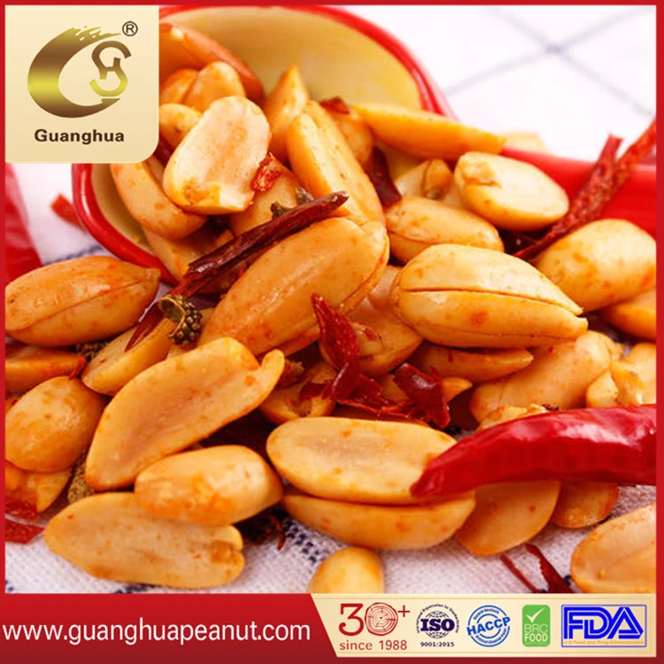 Hot Sale Spicy Salted Peanut Kernels