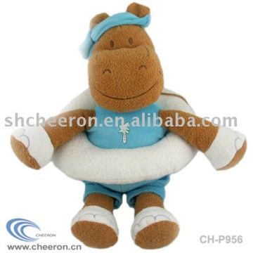 Plush Hippo Toy