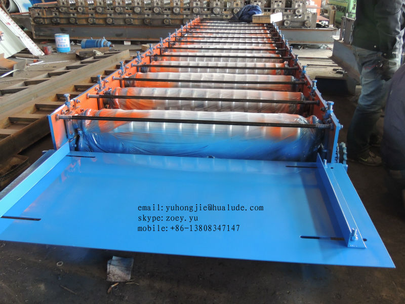 corrugated sheet metal roofing roll forming machine