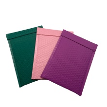 Colored Padded Envelope Custom Clothing Packaging Bubble Mailer Bags 6x9