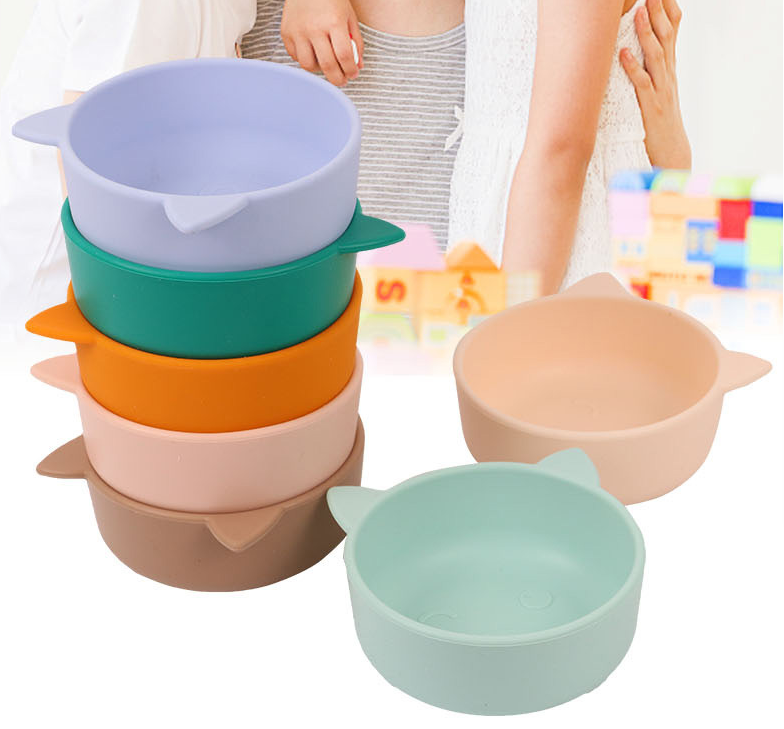 Silicone Pig Shaped Baby Bowls