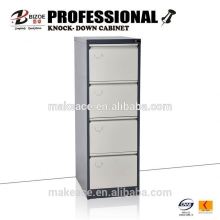 High quality KD 4 drawer lockable file cabinet