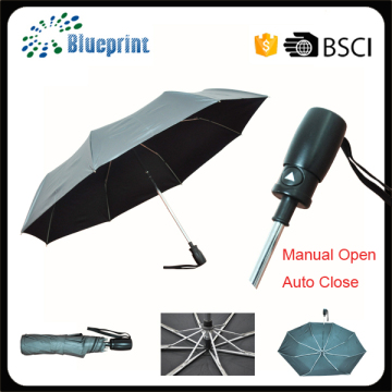 Custom size windproof automatic 3 folding umbrellas
