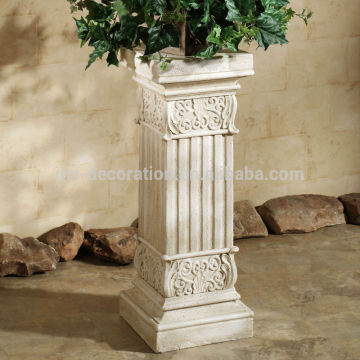 Architectural decoration material artificial pillar