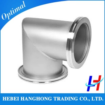 90 degree long radius stainless steel pipe fitting flanged elbow asme b16 9