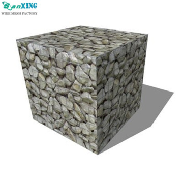 تثبيت ملحوم Gabion Box Wall Landscape Gabion Box