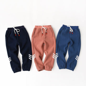 Pantaloni in micro pile per bambini con coulisse