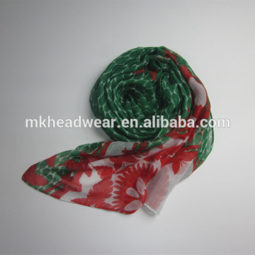 cheap poly voile scarf