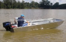 13ft flat bottom aluminum boat (SP)